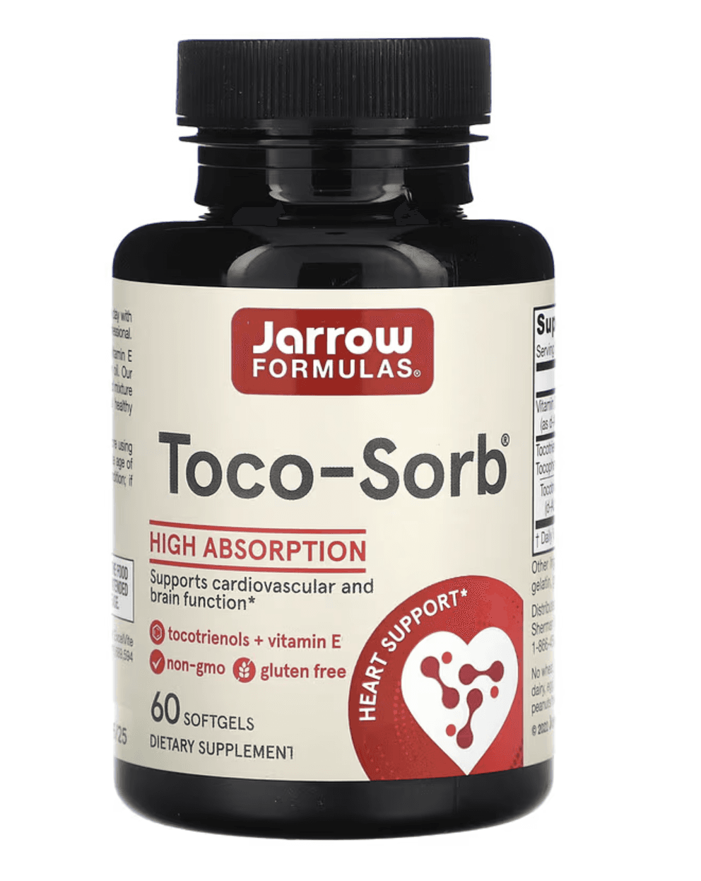 Jarrow Formulas, Toco-Sorb, 60 м'яких капсул