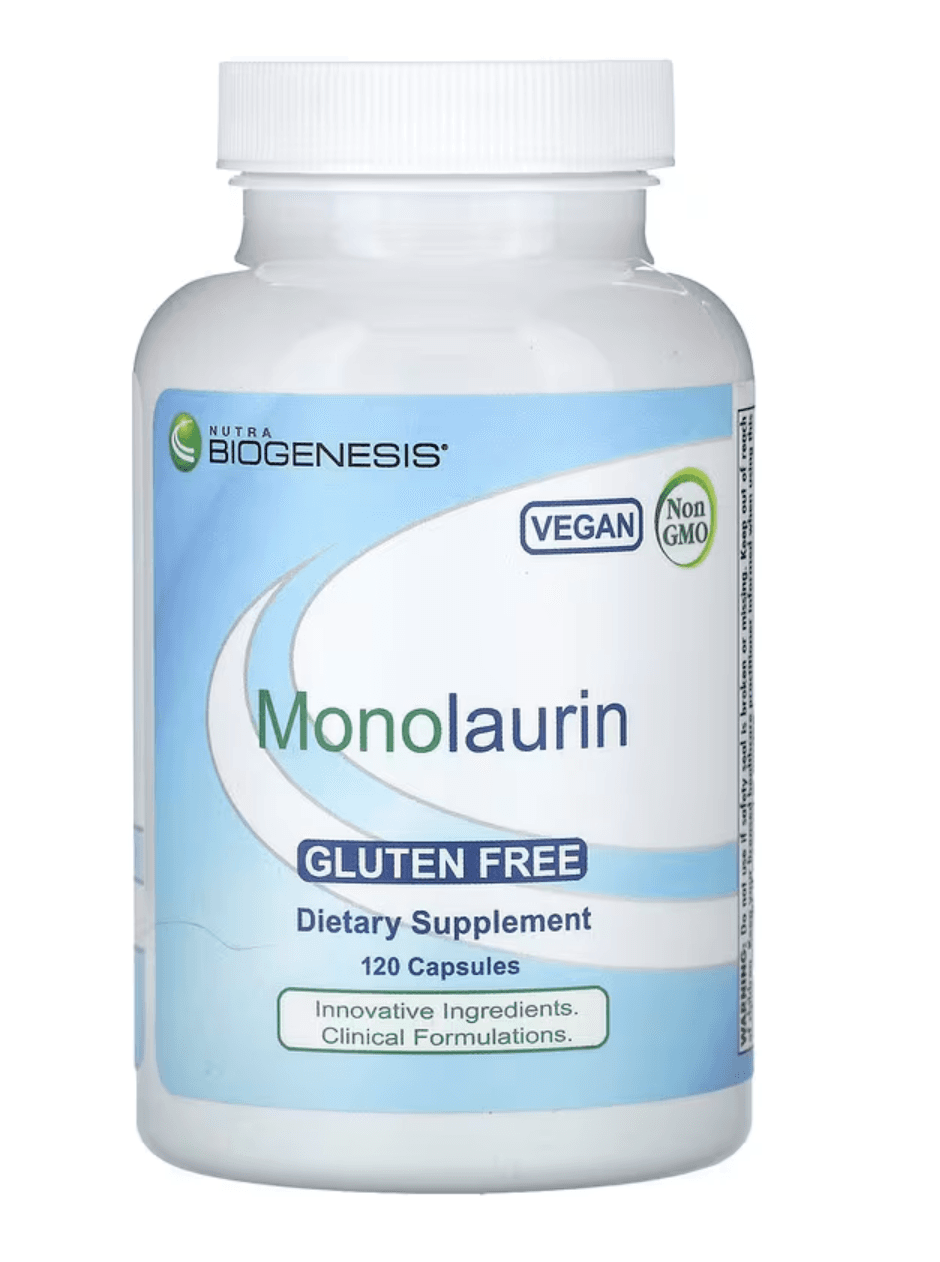 Nutra BioGenesis, Монолаурин, 120 капсул