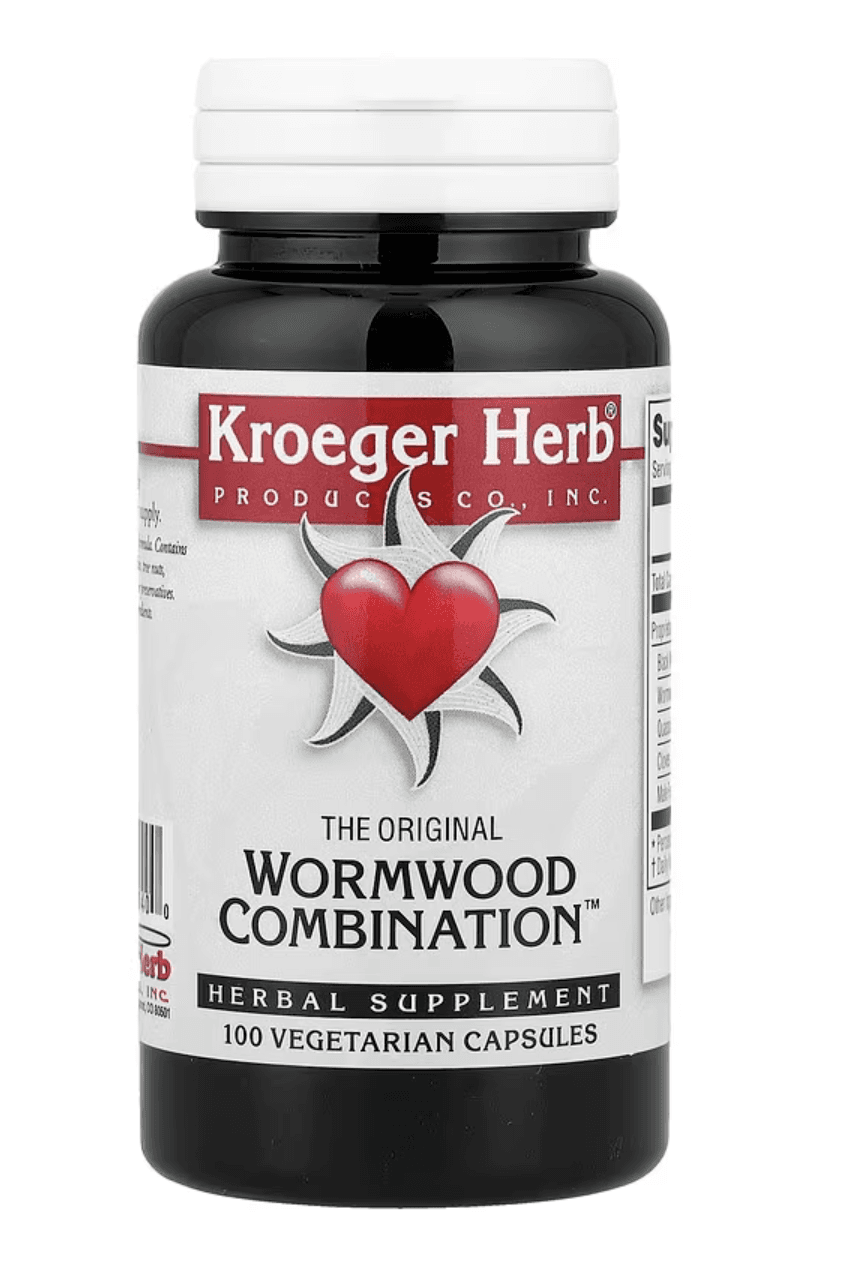 Kroeger Herb Co, Комбінація з полином™, 100 вегетаріанських капсул