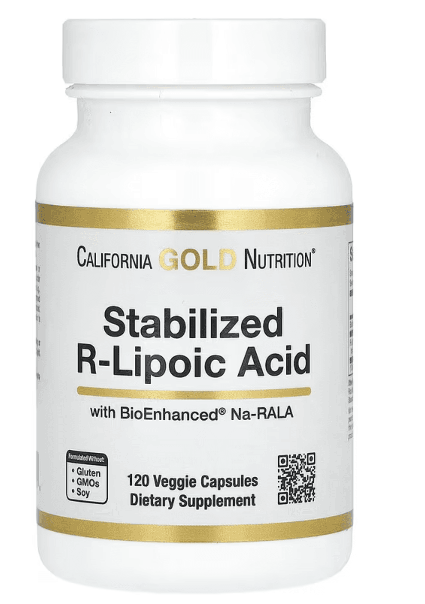 California Gold Nutrition, Стабілізована R-ліпоєва кислота