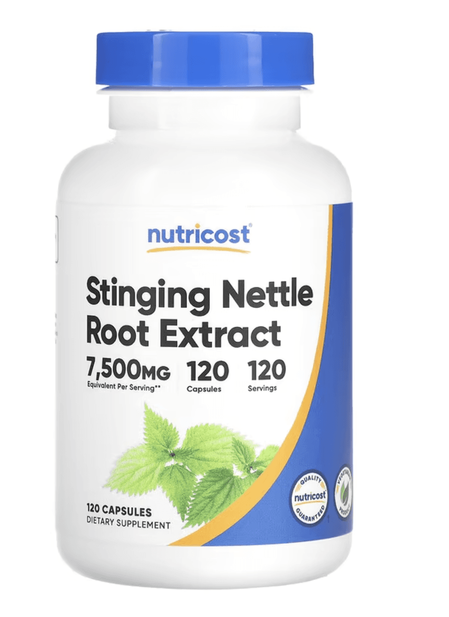 Nutricost, Екстракт кореня кропиви, 7500 мг, 120 капсул