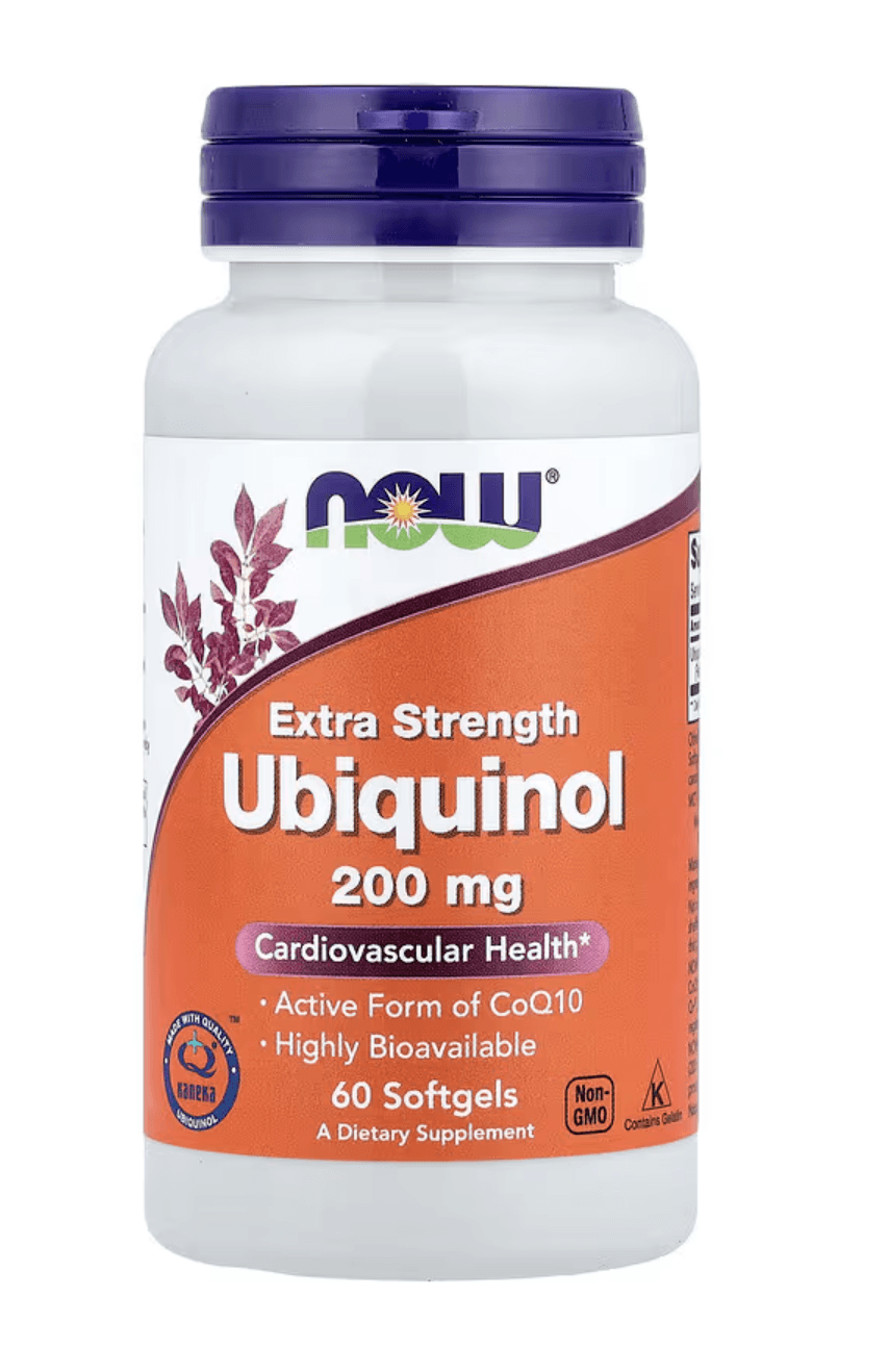 NOW Foods, Ubichinolo, 200 mg, 60 capsule molli