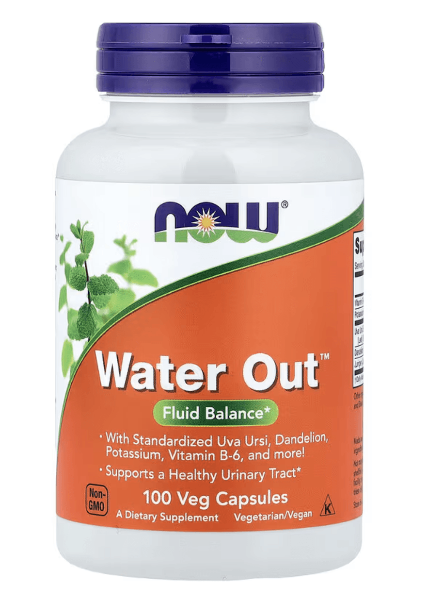 NOW Foods, Water Out™, 100 вегетаріанських капсул